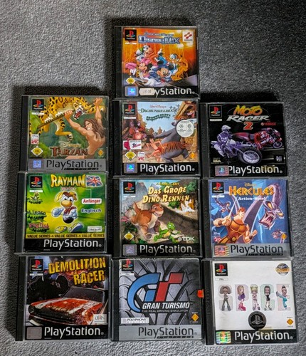 Ps1 spiele paket stück - spiele,