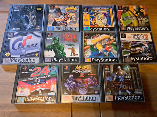 Ps1 spielepaket konvolut - ,,