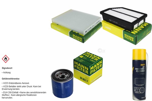 Mann filter paket - paket, mannol