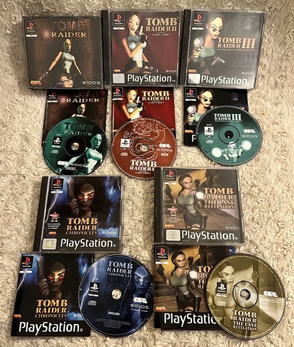 Tomb raider ps1 bundle - raider, 1-5
