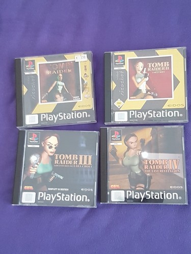 Tomb raider ps1 - ps1, 1-4