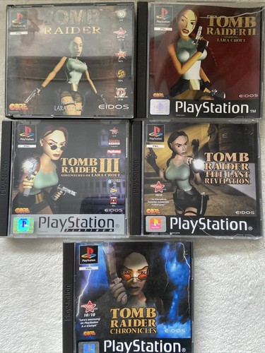 Tomb raider ps1 playstation - raider,