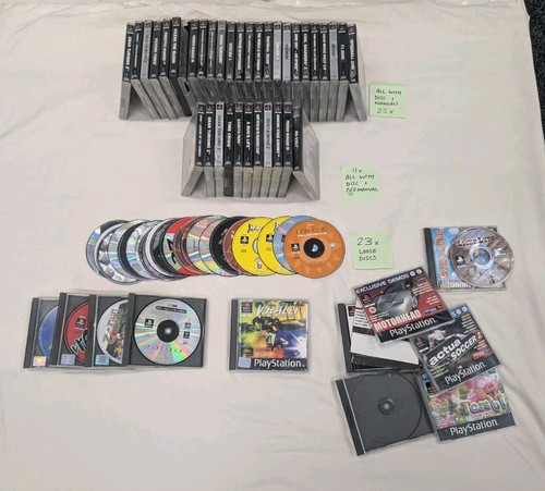 68x ps1 spiele disc - 68x, konvolut
